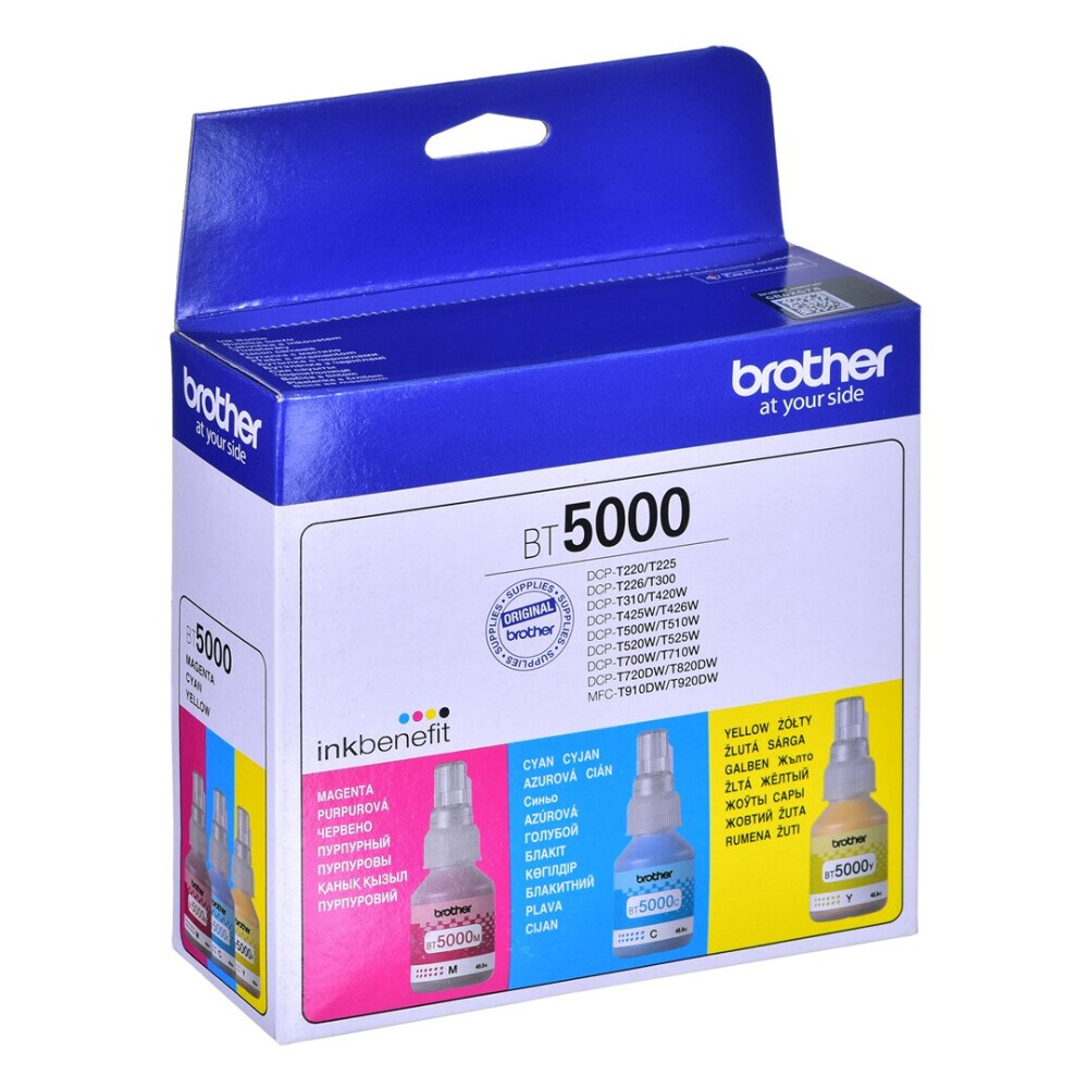 Cartouche Brother BT5000CLVAL ink Cyan, Magenta, Yellow (BT5000CLVAL)