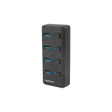 NATEC HUB USB 3.0 MANTIS 2 4-PORTS (NHU-1557)