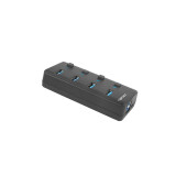 NATEC HUB USB 3.0 MANTIS 2 4-PORTS (NHU-1557)