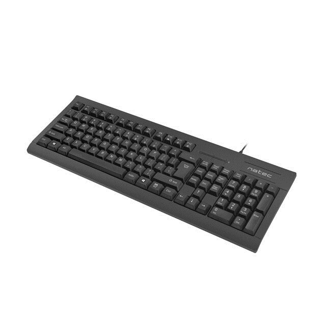 Tastatūra Natec MORAY ENG Black (NKL-1055) - foto 2