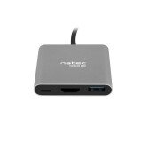 NATEC MULTI FOWLER MINI (USB-C PD, HDMI 4K) (NMP-1607)