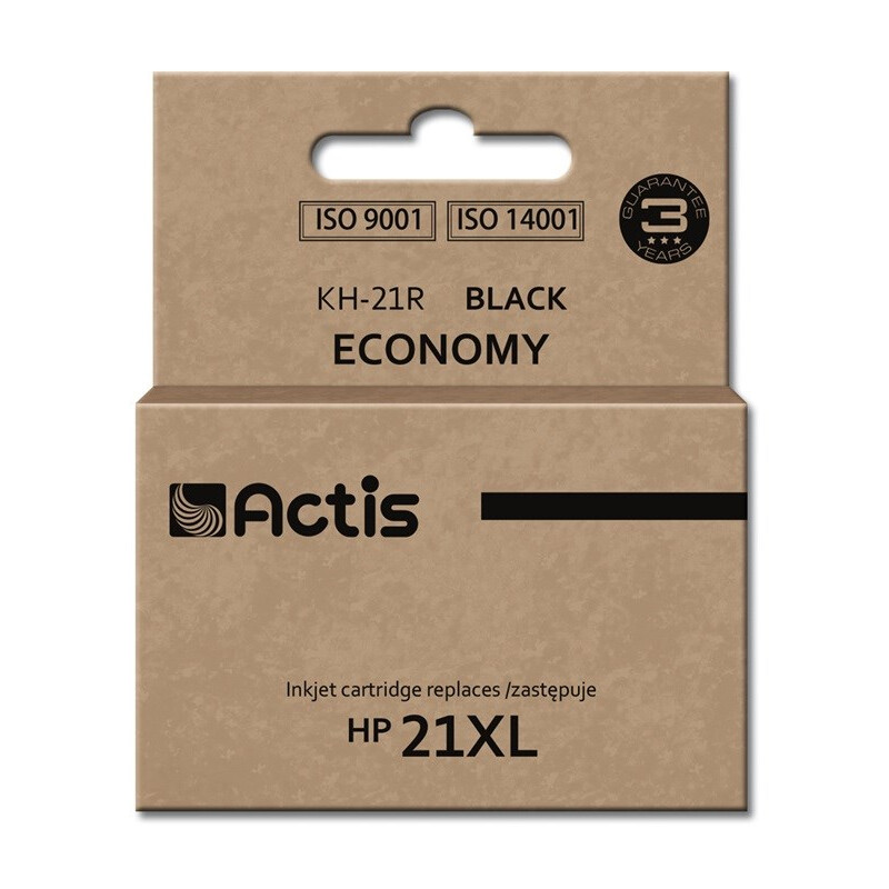Druckkopfpatrone Actis KH-21R ink (replacement for HP 21XL C9351A; Standard; 20 ml; black)