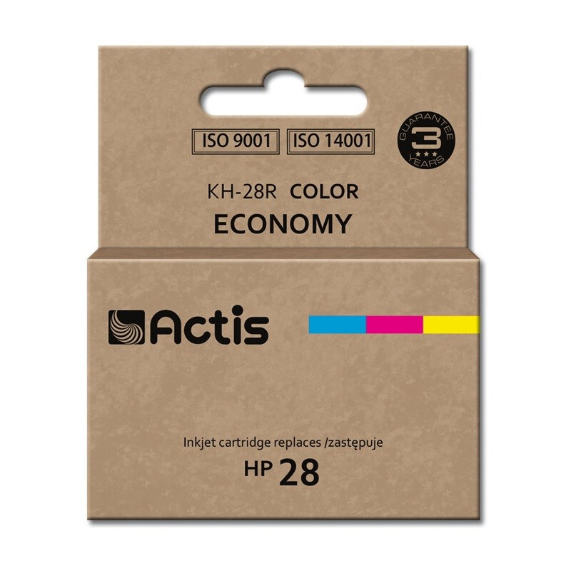Kārtridžs Actis KH-28R ink (replacement for HP 28 C8728A; Standard; 21 ml; color) (KH-28R)