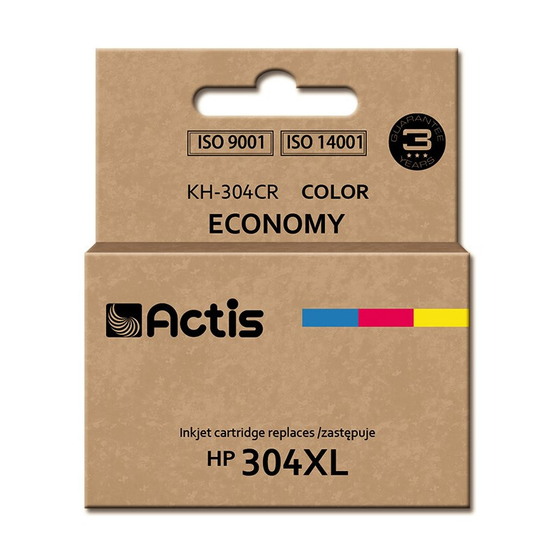 Kārtridžs Actis KH-304CR ink (replacement for HP 304XL N9K07AE; Premium; 18 ml; color) (KH-304CR)