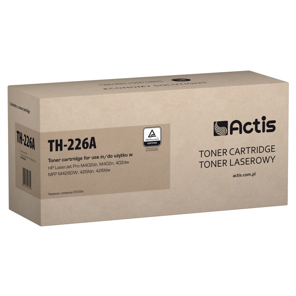Kārtridžs Actis TH-226A toner (replacement for HP 26A CF226A; Standard; 3100 pages; black) (TH-226A)