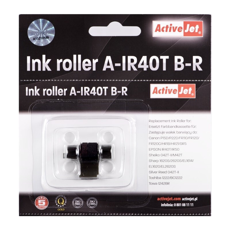 Druckkopfpatrone Activejet A-IR40T (replacement for Epson IR40T; Supreme; black, magenta, 5 pcs) (A-IR40T) - Foto 2