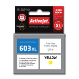 Kārtridžs Activejet AE-603YNX ink (replacement for Epson 603XL T03A44; Supreme; 14 ml; yellow) (AE-603YNX)