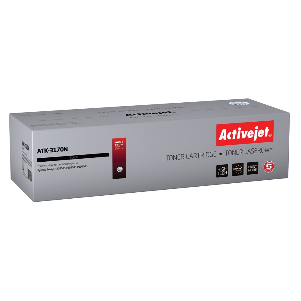 Kārtridžs Activejet ATK-3170N (replacement for Kyocera TK-3170; Supreme; 15500 pages; black) (ATK-3170N)