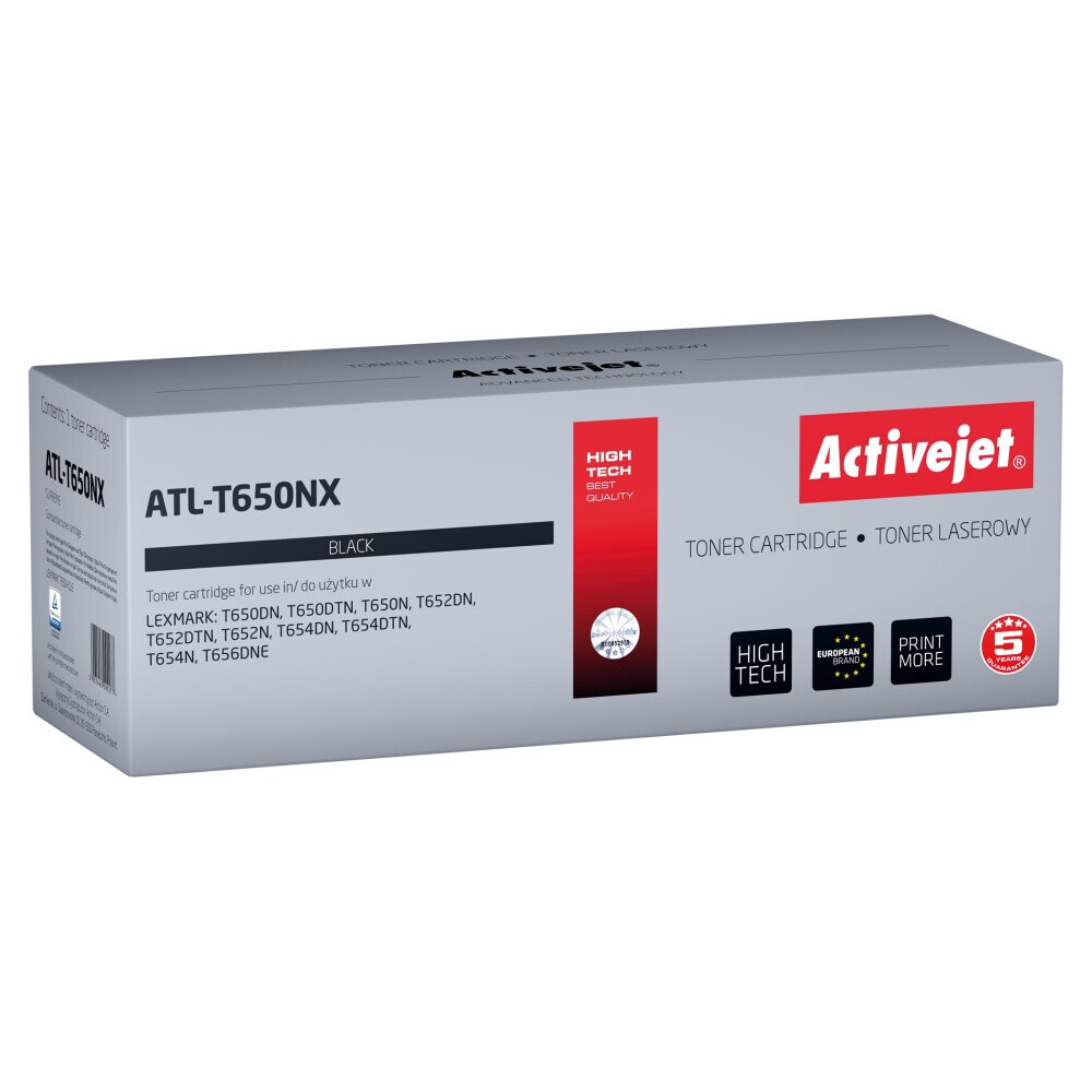 Kārtridžs Activejet ATL-T650NX toner (replacement for Lexmark T650H11E; Supreme; 25000 pages; black) (EXPACJTLE0058)