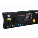 Tastatūra Aurora K-4 ENG Black (IKGMK4)