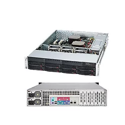 Der Serverschrank Supermicro 825TQC-R802LPB (CSE-825TQC-R802LPB)
