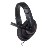 Austiņas Esperanza EH118 Black, Red (EH118)