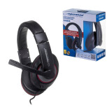 Austiņas Esperanza EH118 Black, Red (EH118)