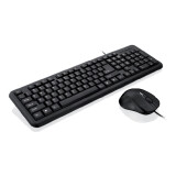Tastatūra + pele iBox OFFICE KIT II ENG Black (IKMOC2005070U)