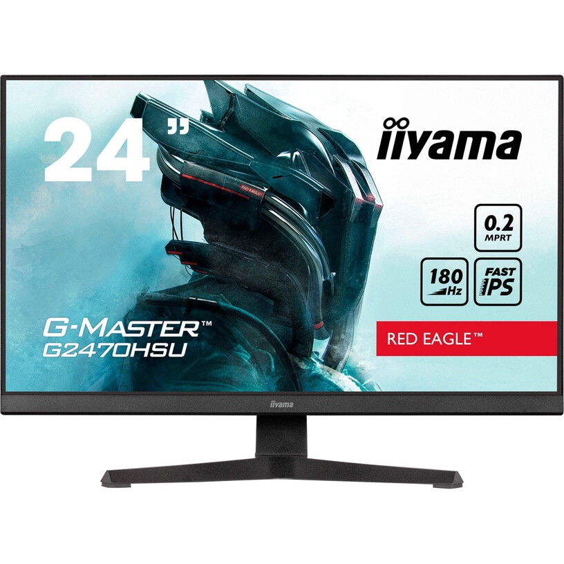 Monitors IIYAMA G2470HSU-B6 24" (G2470HSU-B6) - foto 2