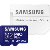 Atmiņas kartes SAMSUNG PRO Plus 512GB (MB-MD512SA/EU)