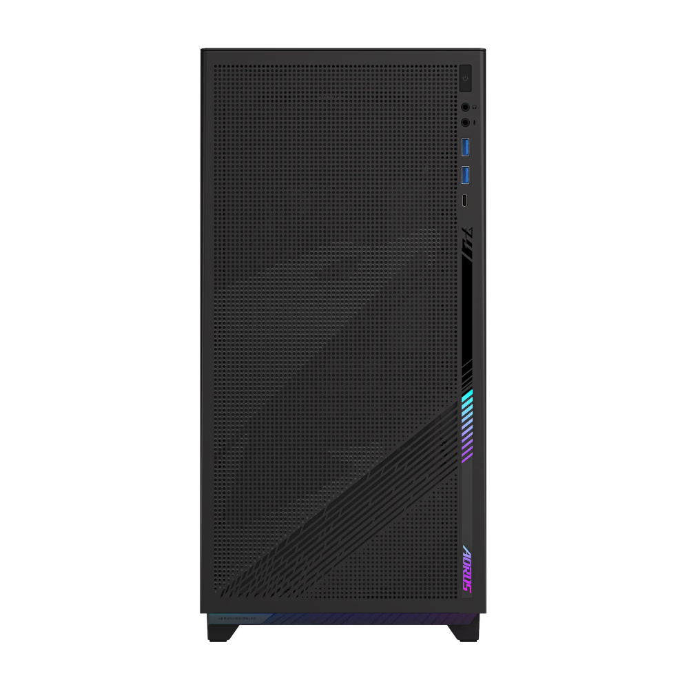 Datoru korpuss GIGABYTE AORUS C400 GLASS Black (GB-AC400G) - foto 5