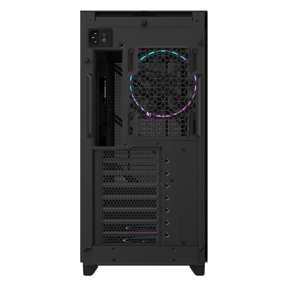 Datoru korpuss GIGABYTE AORUS C400 GLASS Black (GB-AC400G) - foto 7