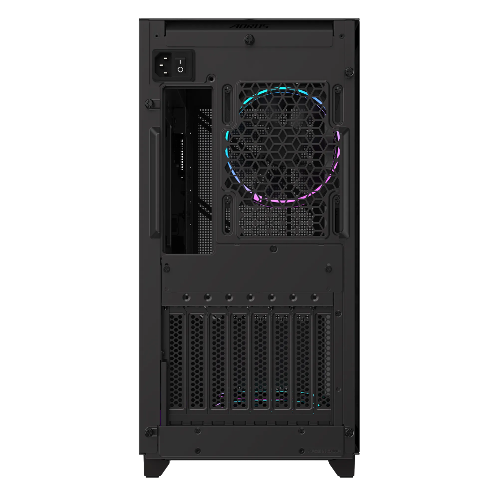 Datoru korpuss GIGABYTE AORUS C400 GLASS Black (GB-AC400G) - foto 8