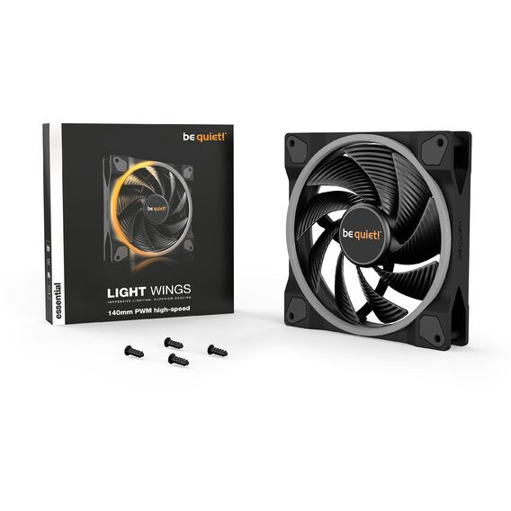 Korpusa dzesētājs Be Quiet Light Wings 3 pcs (BL078) - foto 2