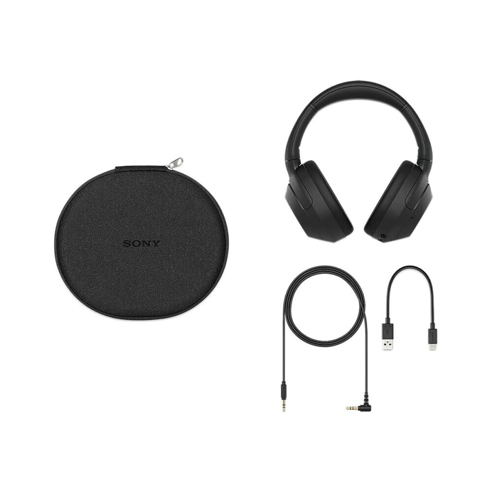 Austiņas SONY ULT Wear WH-ULT900NB Extrabass Noise Canceling Black (WHULT900NB.CE7) - foto 5