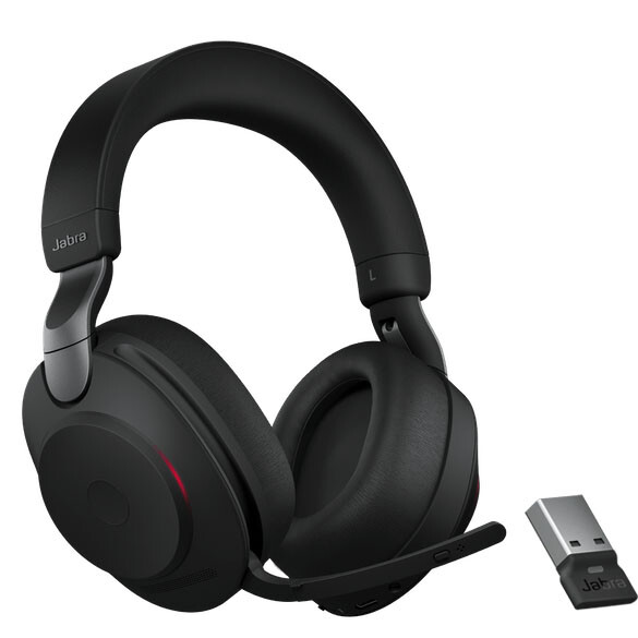 Austiņas JABRA Evolve2 85 Link380a Black (28599-989-999)