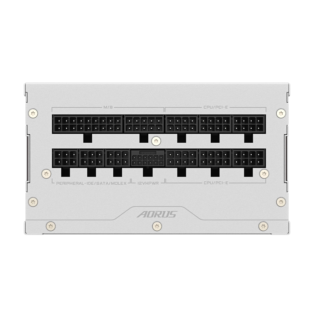 Barošanas bloks GIGABYTE AORUS ELITE P1000W (GP-AE1000PM PG5 ICE) - foto 2