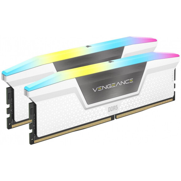 Operatīvā atmiņa Corsair Vengeance RGB White 32GB DDR5 6000MHz CL30 KIT of 2x16GB (CMH32GX5M2B6000C30W) - foto 2