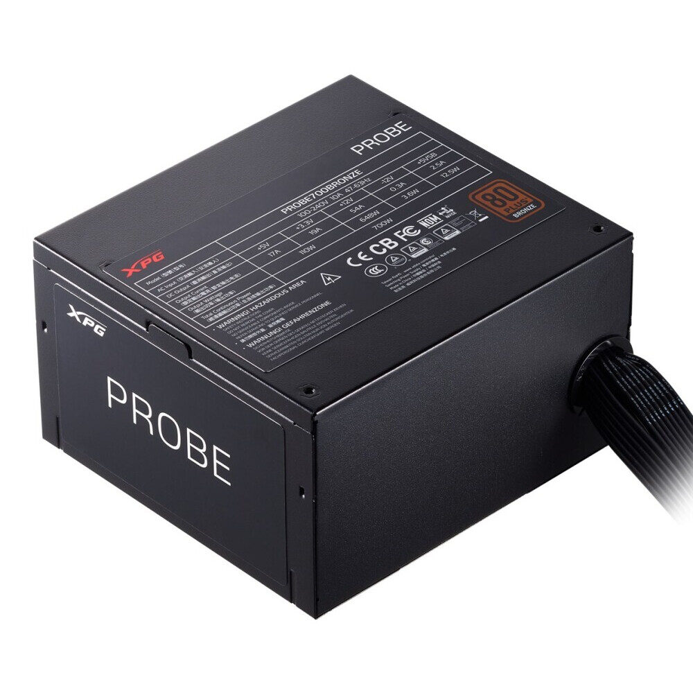 Barošanas bloks ADATA XPG PROBE 600W Black (75261547) - foto 10