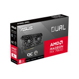 Videokarte ASUS Dual Radeon RX 7600 8 GB GDDR6 (90YV0LD0-M0NA00)