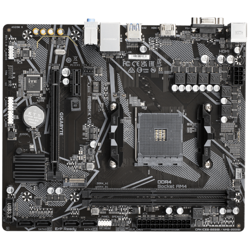 Pamatplate GIGABYTE A520M K V2 (A520M K V2) - foto 4