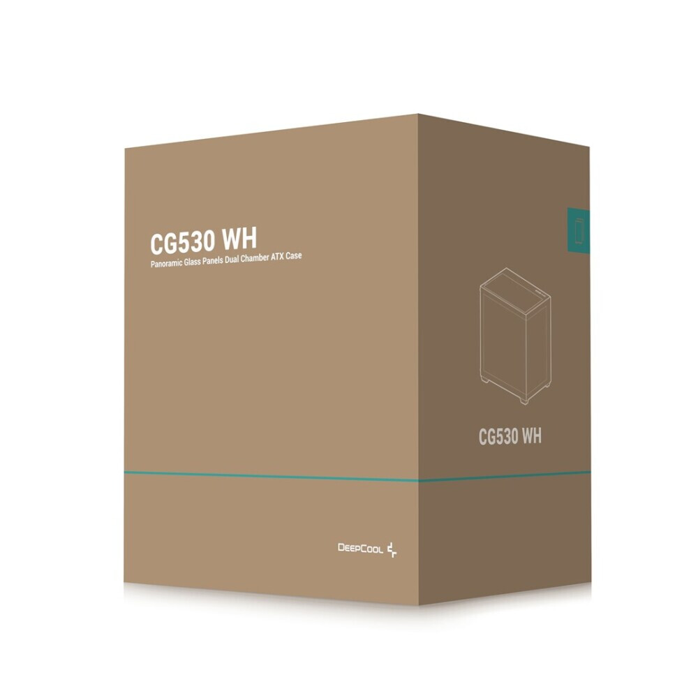 Gehause DeepCool CG530 WH (R-CG530-WHNDA0-G-1) - Foto 10