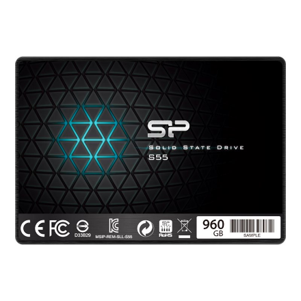 SSD-Festplatte Silicon Power Slim S55 960 GB (SP960GBSS3S55S25)