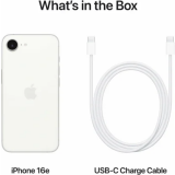 Mobilais tālrunis APPLE IPHONE 16E 8/128GB WHITE (MD1R4ZD/A)