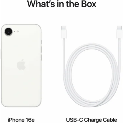 Mobilais tālrunis APPLE IPHONE 16E 8/128GB WHITE (MD1R4ZD/A) - foto 7