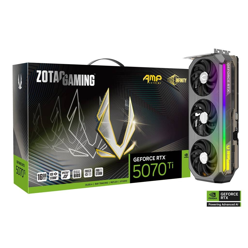 Videokarte ZOTAC GAMING GeForce RTX 5070 Ti 16GB AMP Extreme INFINITY (ZT-B50710B-10P) - foto 4