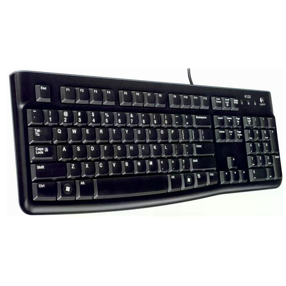 Tastatūra LOGITECH K120 Corded USB (US) (920-002508)