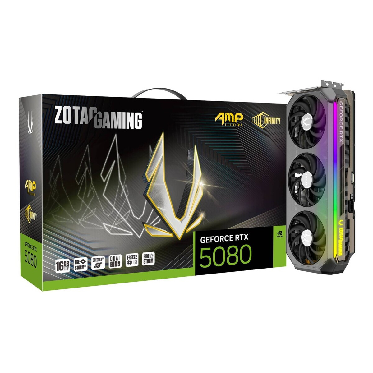 Videokarte ZOTAC GAMING GeForce RTX 5080 AMP Extreme INFINITY NVIDIA 16 GB GDDR7 - ZT-B50800B-10P - foto 5