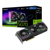 Videokarte PNY GeForce RTX 5070 EPIC-X RGB OC NVIDIA 12 GB GDDR7 (VCG507012TFXXPB1-O)