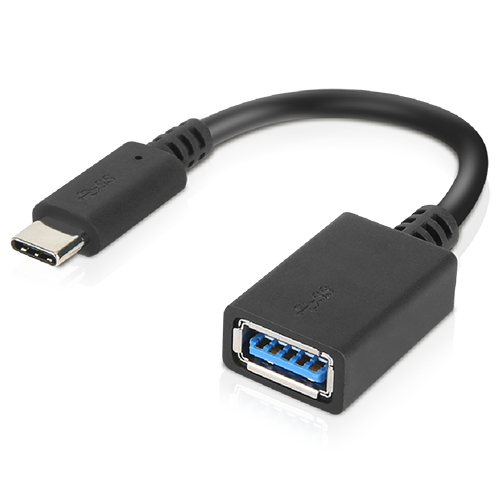 Adaptere Lenovo Male 24 pin USB-C Female 9 pin USB Type A (4X90Q59481)