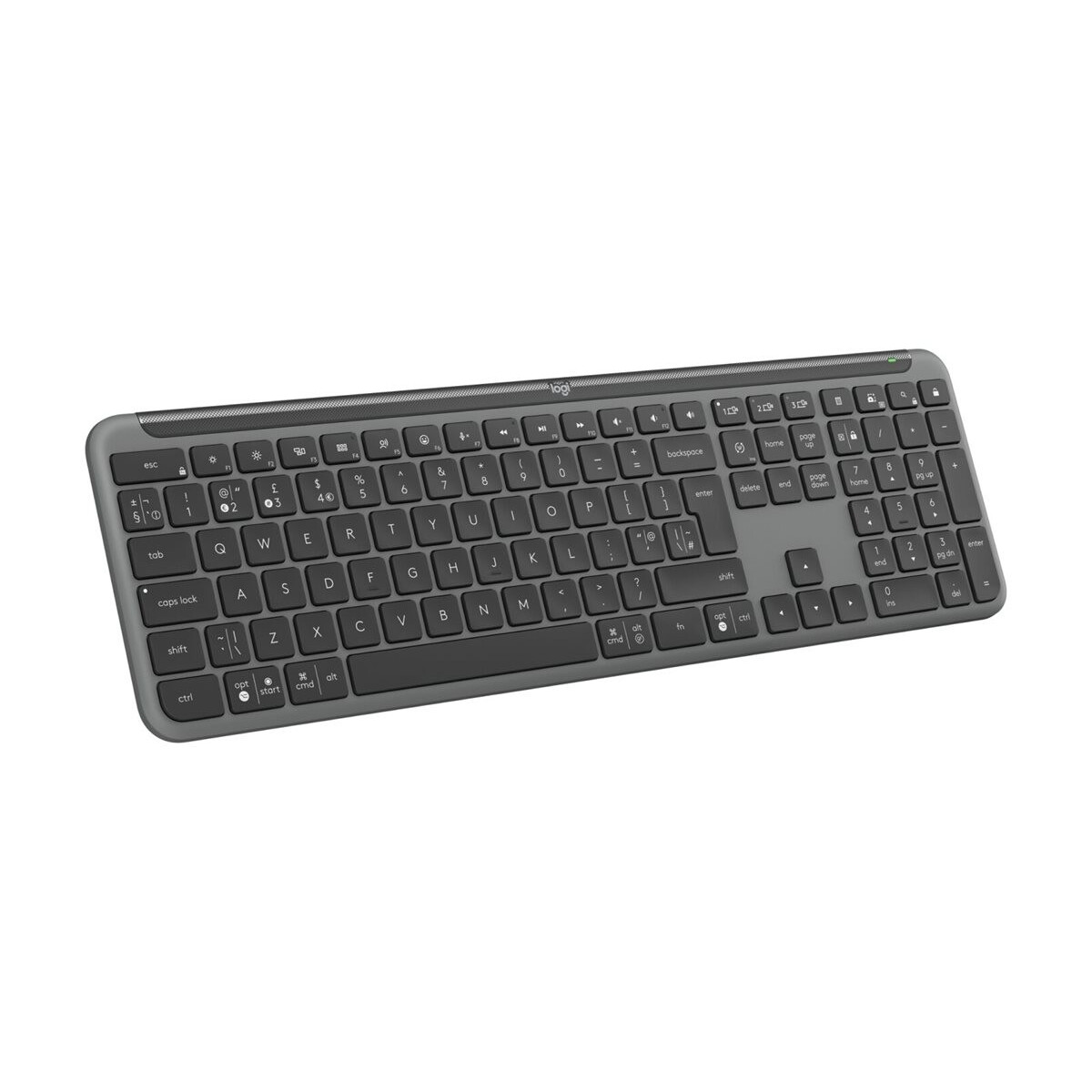 Tastatūra Logitech Signature Slim K950 (US) Bluetooth QWERTY (920-012465) - foto 3