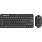 Tastatūra + pele Logitech Pebble 2 Combo US Graphite (920-012239)