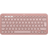 Tastatūra Logitech Pebble Keys 2 K380s Rose (920-011853)