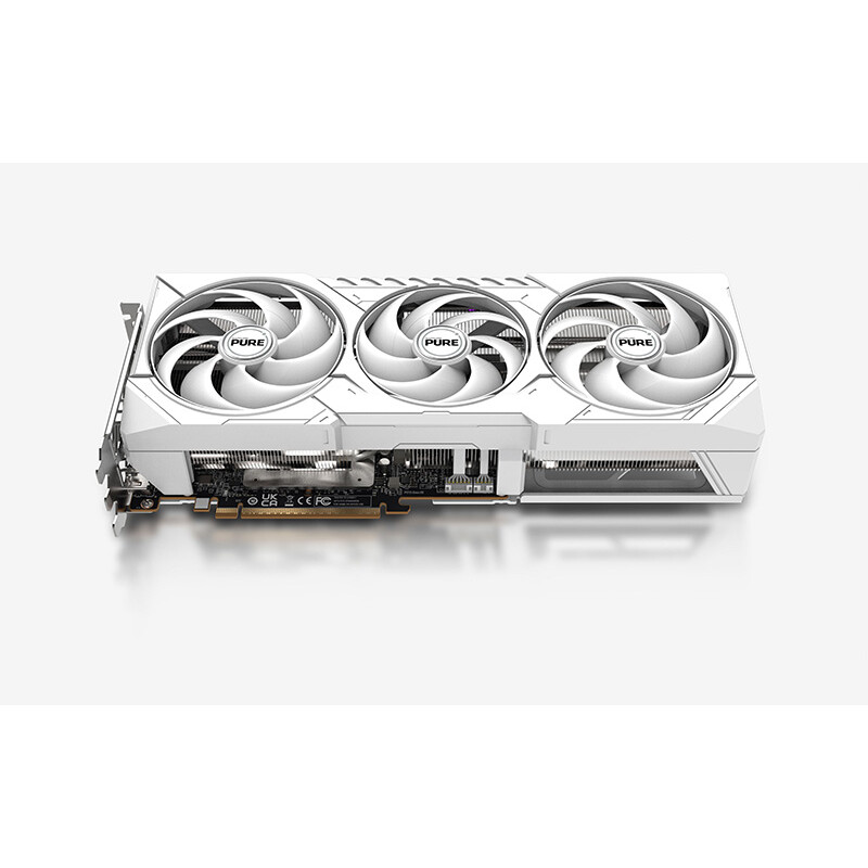 Videokarte SAPPHIRE AMD Radeon RX 9070 16 GB GDDR6 White (11349-02-20G) - foto 2