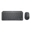Tastatūra + pele Logitech MX KEYS MINI DE COMBO Black (920-011054)