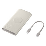 Ārējais akumulators Samsung FastCharge 25W 10000 mAh Beige (EB-U2510XUEGEU)