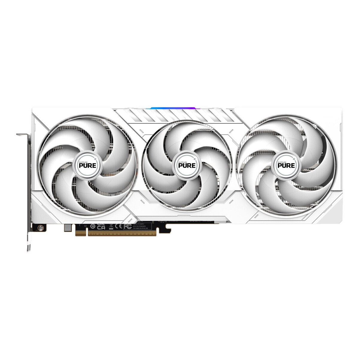 Videokarte Sapphire PURE Radeon RX 9070 XT AMD 16GB White (11348-02-20G)