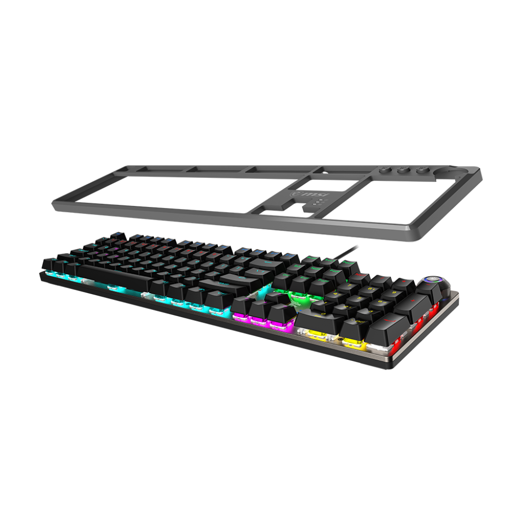 Tastatūra MSI FORGE GK310 US Black - FORGE GK310 RED US - foto 4