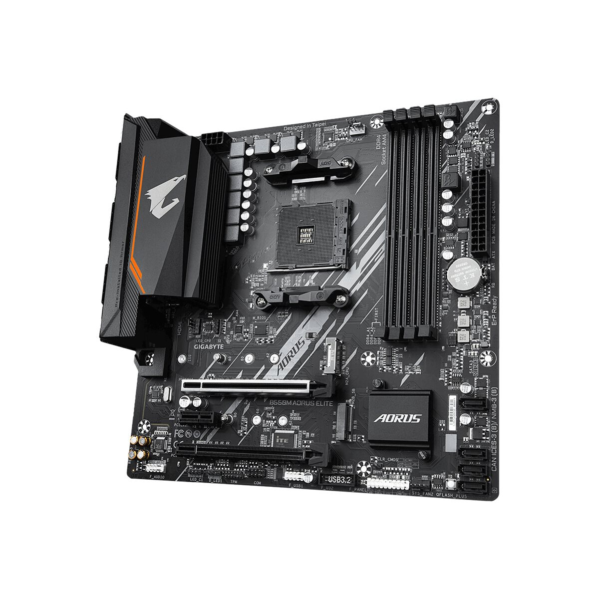 Pamatplate GIGABYTE B550M AORUS ELITE - foto 2