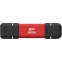 USB zibatmiņa Silicon Power DS72 250GB Red (SP250GBUC3S72VPR)